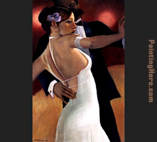 First Formal painting - Bill Brauer First Formal art painting